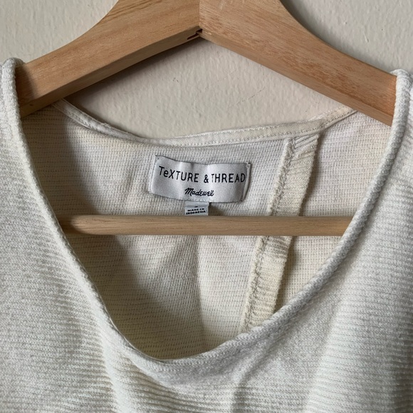 Madewell // Texture & Thread Cotton Rib Tank - Picture 3 of 8